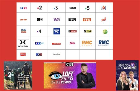 programmes télé du jour.